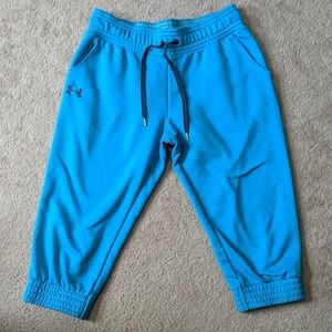 Teal under armour sweats